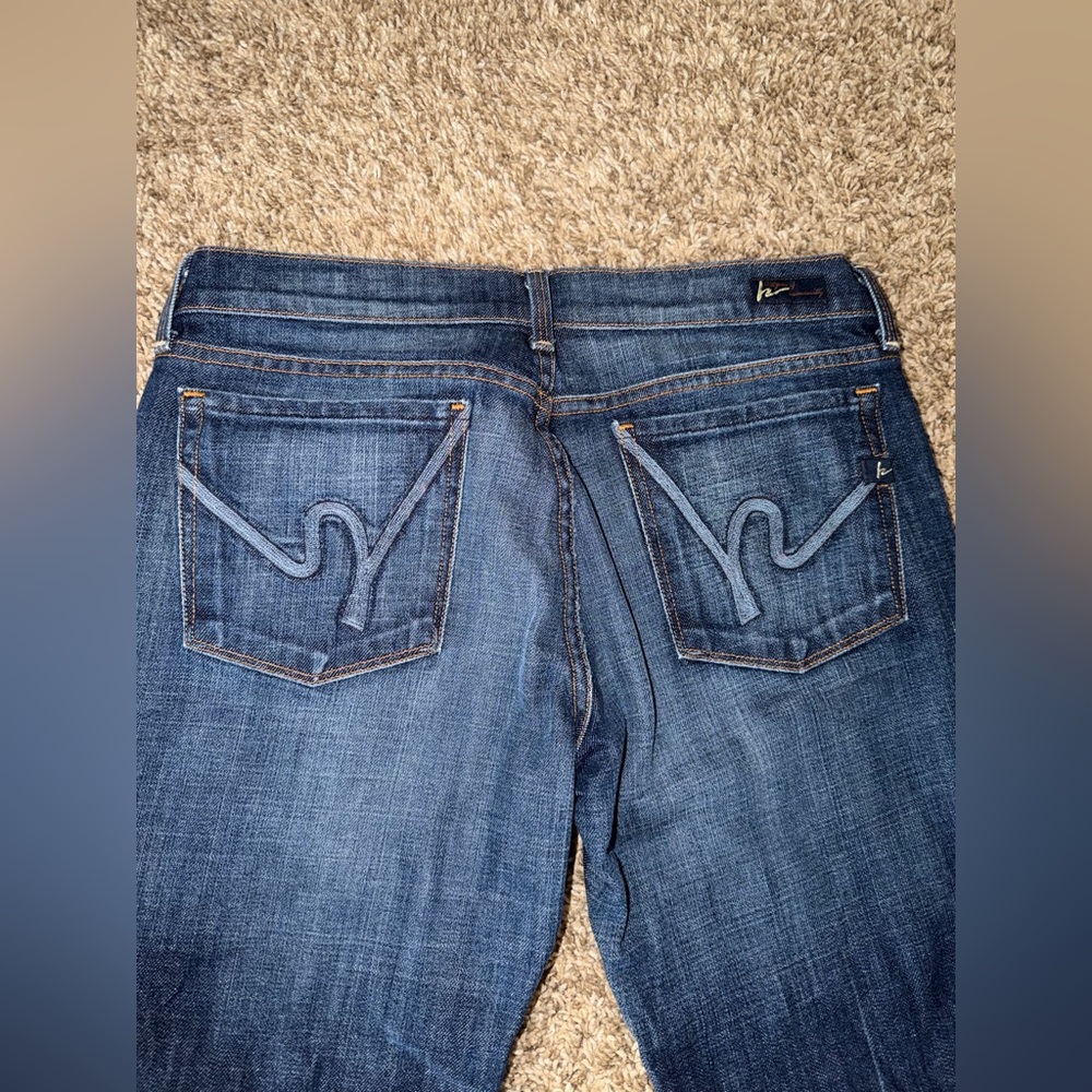 Women’s Citizen’s of Humanity Margo stretch, low waist bootcut, 31x33, like new!
